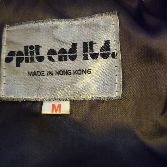 Vintage Split end l.t.d rabbit fur coat - Picture 5 of 6